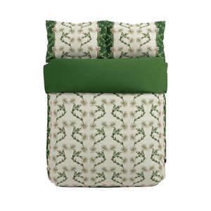 Morris & Co V&A Scrolling Carnation in Olive & Ivory Duvet Cover Set